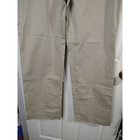 Liz Claiborne Woman 16 Audra Pants Tan Flat Front Khaki Straight Leg - Picture 3 of 12